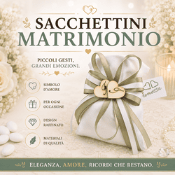 sacchettini matrimonio